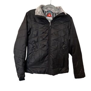 Columbia Kaleidaslope II Women’s Jacket Black and Silver Medium